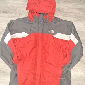 The North Face Men's Performance Jacket in Red and Gray